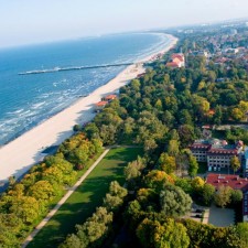 View over Sopot and IO PAS facilities